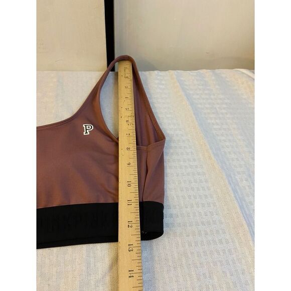 VS Victoria Secret Pink Ultimate lightly lined mauve large sports bra - Picture 6 of 8